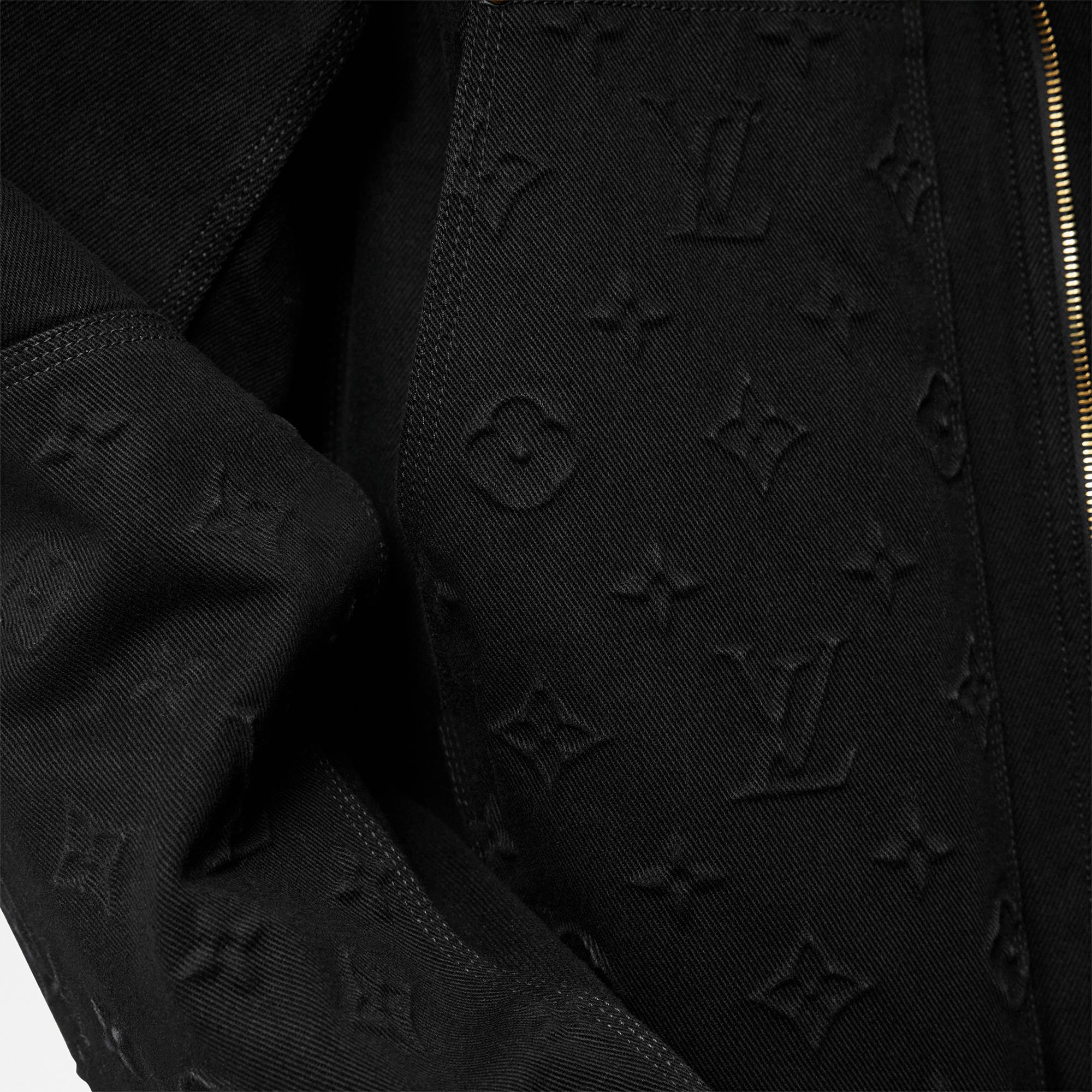 Monogram Detail Hooded Denim Jacket - Ready-to-Wear | LOUIS VUITTON